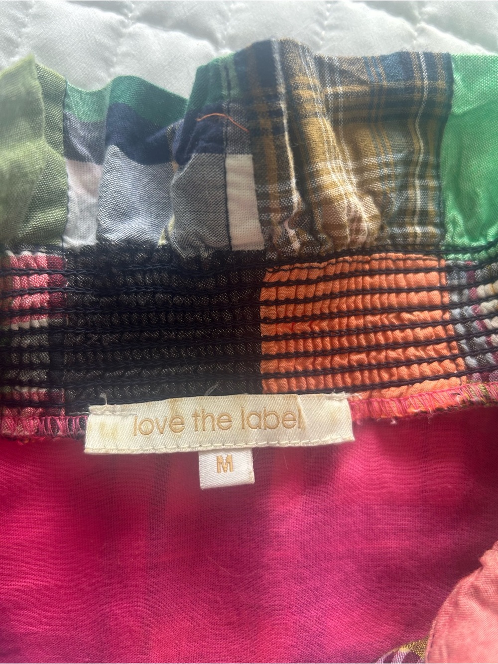 Love the Label Zuri Top in Madras Patch - Picture 5 of 9